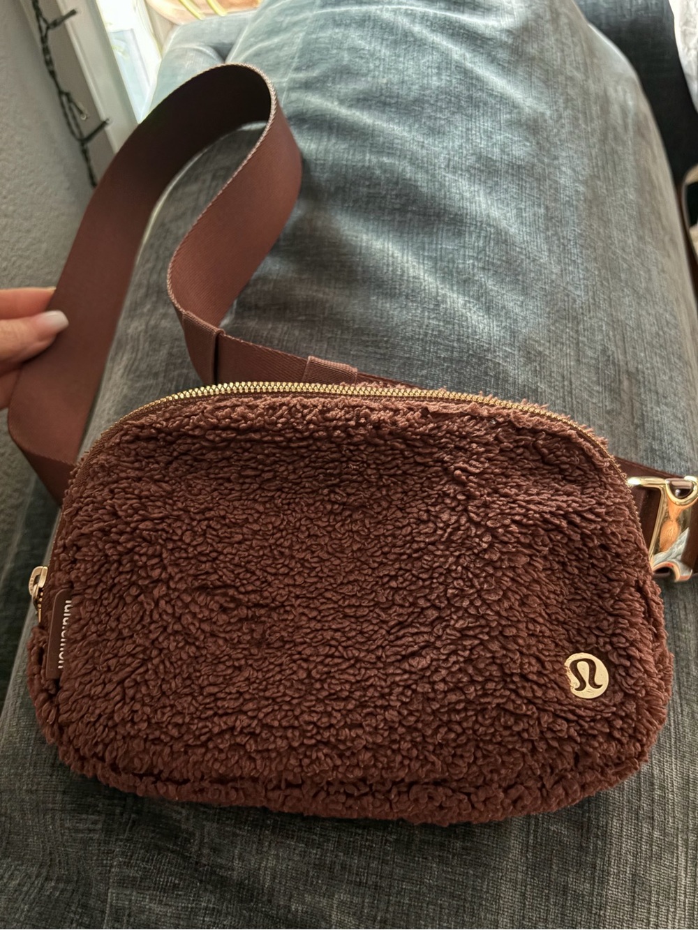 Lululemon Everywhere Belt Bag 1L Fleece Burnt Caramel Gold